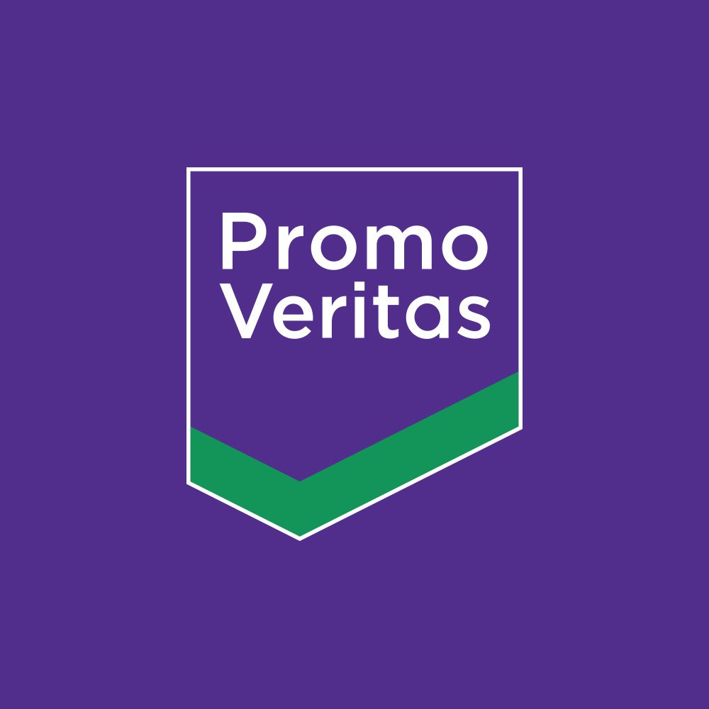 PromoVeritas logo and brand design by Creative Clinic